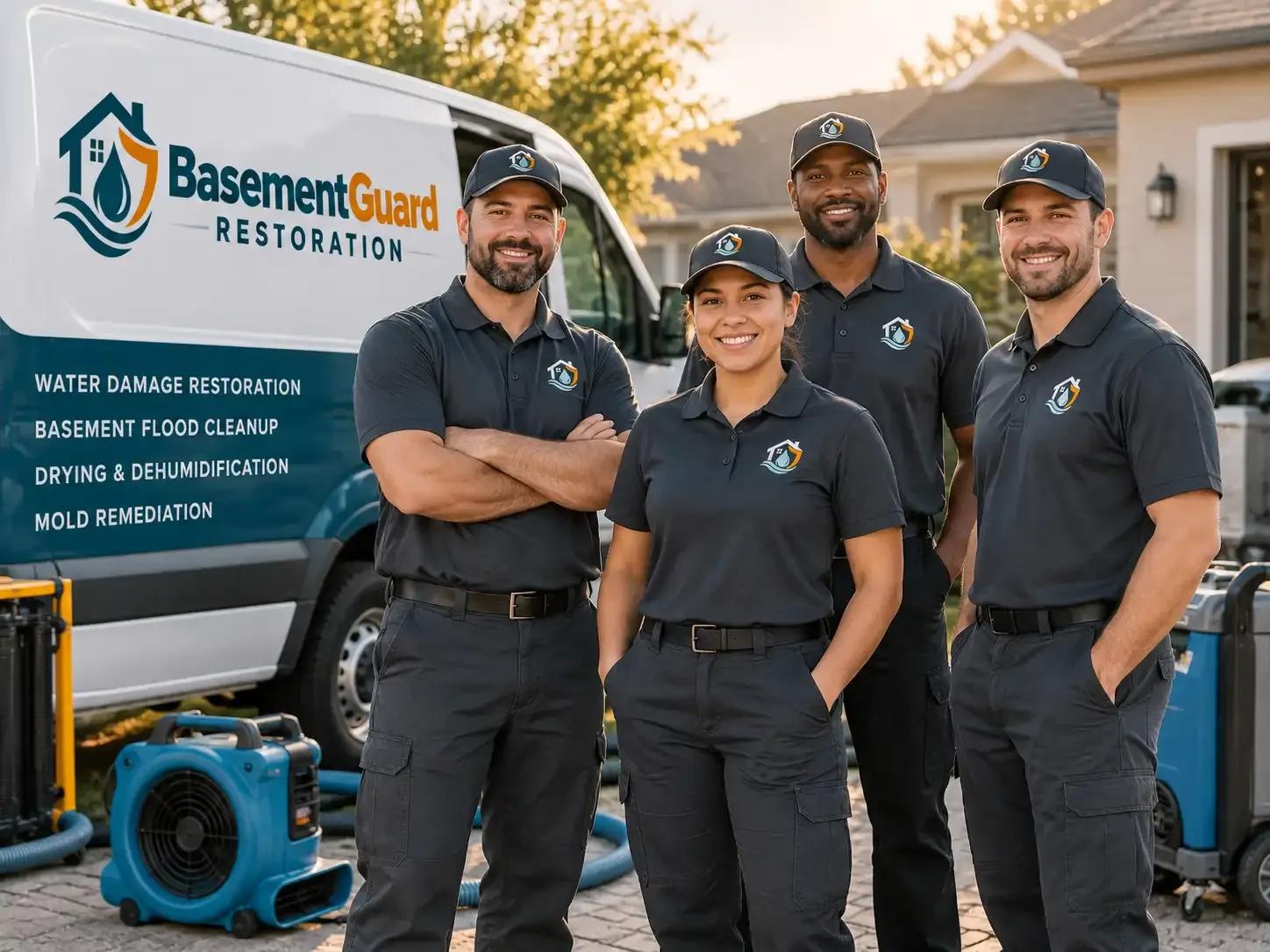 Basement Water Damage Restoration company in Royal, NE